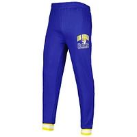 Men's Starter Royal Los Angeles Rams Blitz Fleece Jogger Pants
