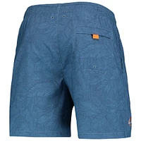 Men's Tommy Bahama Royal Los Angeles Rams Naples Layered Leaves Swim Trunks
