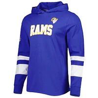 Men's Tommy Hilfiger Royal/White Los Angeles Rams Alex Long Sleeve Hoodie T-Shirt