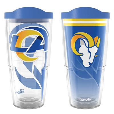 Tervis Los Angeles Rams 24oz NFL 2 PACK Véritable et éternel Fan