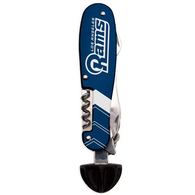 The Sports Vault Los Angeles Rams - Outil multifonction pour barman 8 pièces