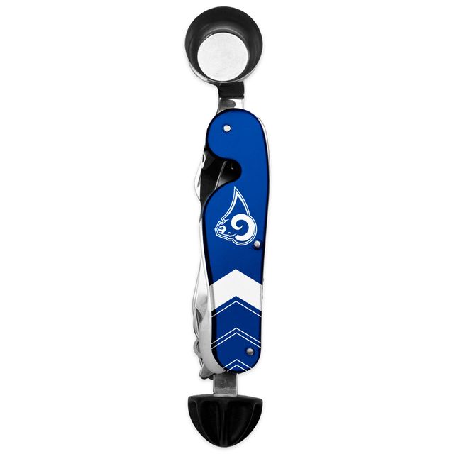The Sports Vault Los Angeles Rams - Outil multifonction pour barman 8 pièces
