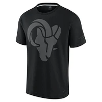 Unisex Fanatics  Black Los Angeles Rams Elements Iconic T-Shirt