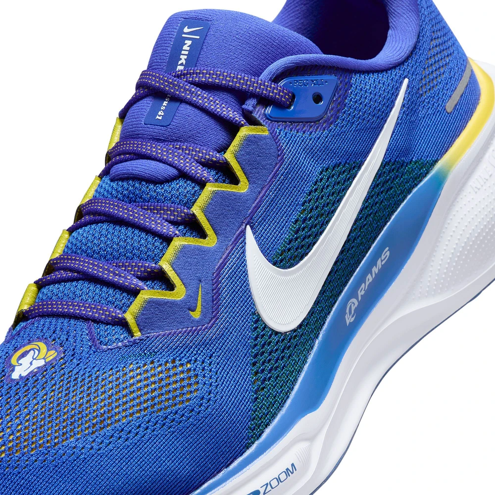 Unisex Nike Royal Los Angeles Rams Zoom Pegasus 41 Running Shoes