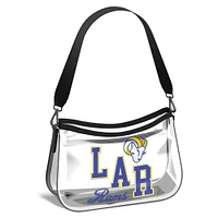 WEAR by Erin Andrews Los Angeles Rams Clear Stadium Mini Purse