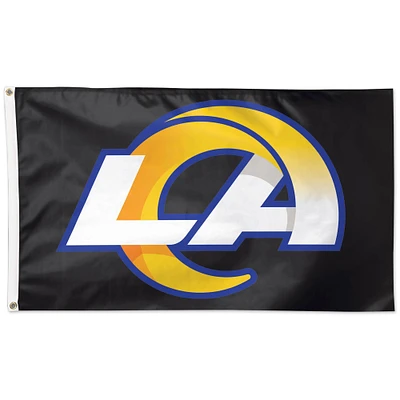 WinCraft Los Angeles Rams 3' x 5' Logo Deluxe - Single-Sided Flag