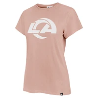 Women's '47  Light Pink Los Angeles Rams Premier Frankie T-Shirt