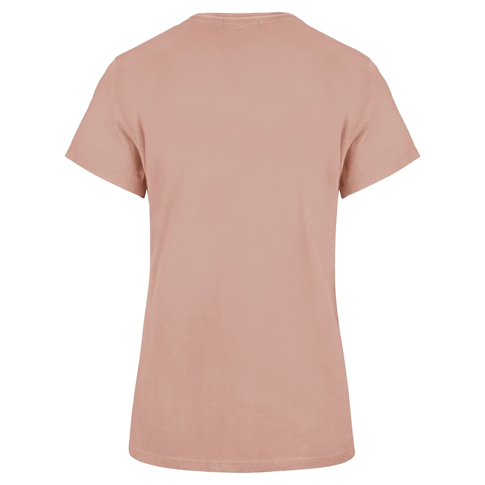 Women's '47  Light Pink Los Angeles Rams Premier Frankie T-Shirt