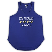 Women's Concepts Sport Royal/Heather Gray Los Angeles Rams Plus Meter Tank Top & Pants Sleep Set
