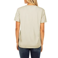 Women's New Era  Cream Los Angeles Rams 2023 NFL Draft T-Shirt