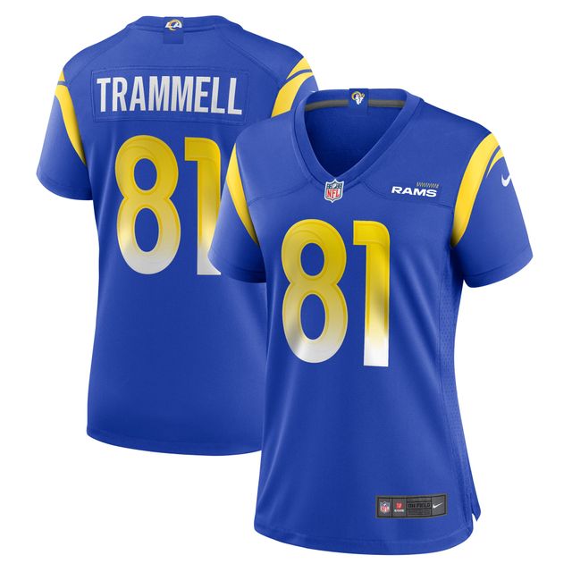 Maillot de joueur match Nike Austin Trammell Royal Los Angeles Rams pour femme