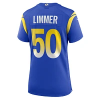 Women's Nike Beaux Limmer  Royal Los Angeles Rams Game Jersey