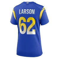 Women's Nike Blake Larson  Royal Los Angeles Rams Game Jersey