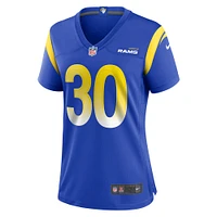 Women's Nike Boston Scott  Royal Los Angeles Rams Game Jersey