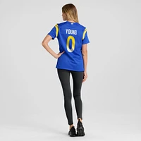 Women's Nike Byron Young Royal Los Angeles Rams Home Game Jersey