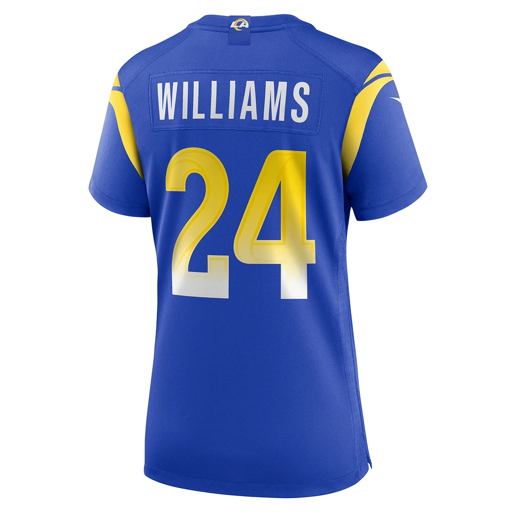 Women's Nike Darious Williams  Royal Los Angeles Rams Team Game Jersey