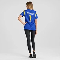 Maillot de match domicile Los Angeles Rams Nike Derion Kendrick Royal pour femme