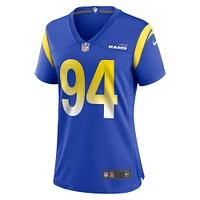 Women's Nike Desjuan Johnson Royal Los Angeles Rams Home Game Jersey