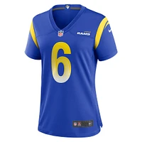Maillot de match Nike Drake Stoops Royal Los Angeles Rams pour femme