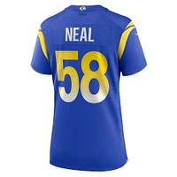 Women's Nike Eli Neal  Royal Los Angeles Rams Game Jersey