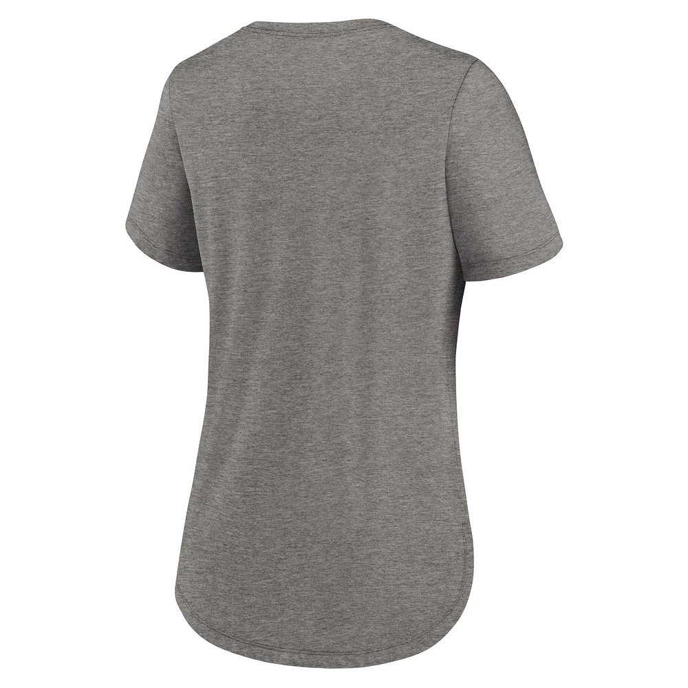 T-shirt Nike Los Angeles Rams Local Fashion tri-mélange anthracite chiné pour femme