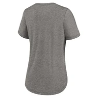 T-shirt Nike Los Angeles Rams Local Fashion tri-mélange anthracite chiné pour femme