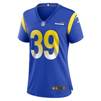 Women's Nike Jaylen McCollough  Royal Los Angeles Rams Game Jersey