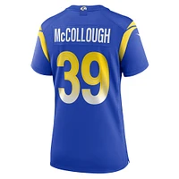 Women's Nike Jaylen McCollough  Royal Los Angeles Rams Game Jersey
