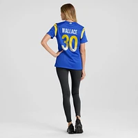 Maillot de match Nike Josh Wallace Royal Los Angeles Rams pour femme