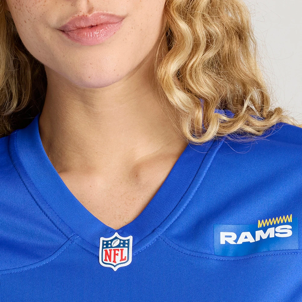 Maillot de match Nike Josh Wallace Royal Los Angeles Rams pour femme