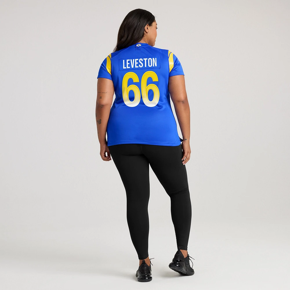 Women's Nike KT Leveston  Royal Los Angeles Rams Game Jersey