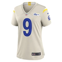 Women's Nike Matthew Stafford Bone Los Angeles Rams Game Jersey