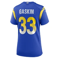 Women's Nike Myles Gaskin  Royal Los Angeles Rams Game Jersey