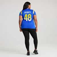 Maillot de match Nike Omar Speights Royal Los Angeles Rams pour femme