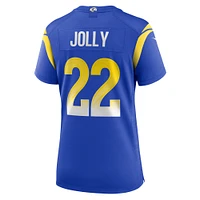 Women's Nike Shaun Jolly Royal Los Angeles Rams Home Game Jersey