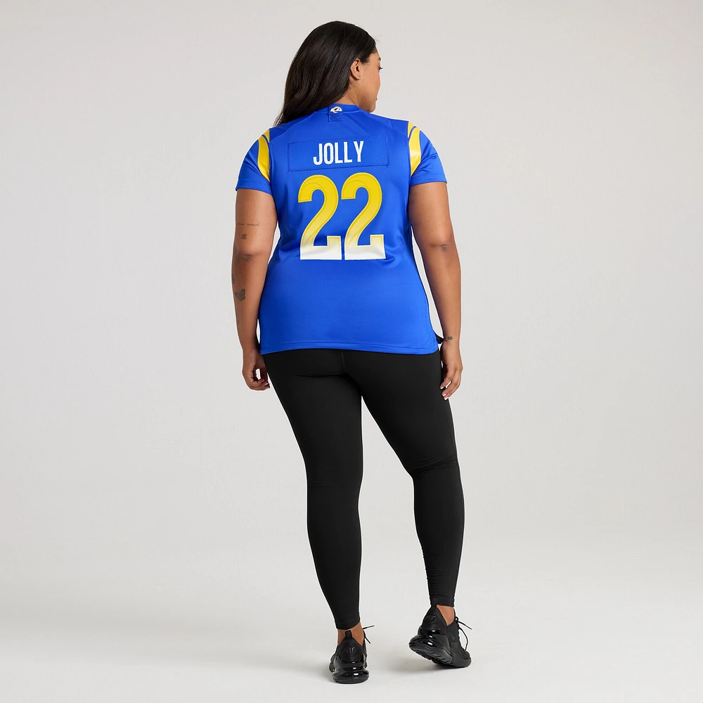 Women's Nike Shaun Jolly Royal Los Angeles Rams Home Game Jersey