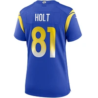 Maillot de joueur retraité Nike Torry Holt Royal Los Angeles Rams Game pour femme