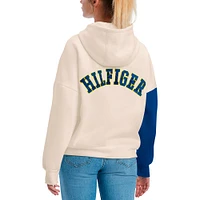 Sweat à capuche Harriet Los Angeles Rams Tommy Hilfiger crème/royal pour femme