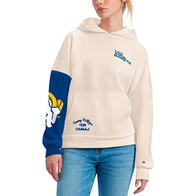 Sweat à capuche Harriet Los Angeles Rams Tommy Hilfiger crème/royal pour femme