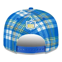 Youth New Era Royal Los Angeles Rams 2024 Sideline Statement 9FIFTY Snapback Hat