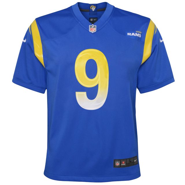 Jeu Nike Matthew Stafford Royal Los Angeles Rams pour jeunes - Maillot