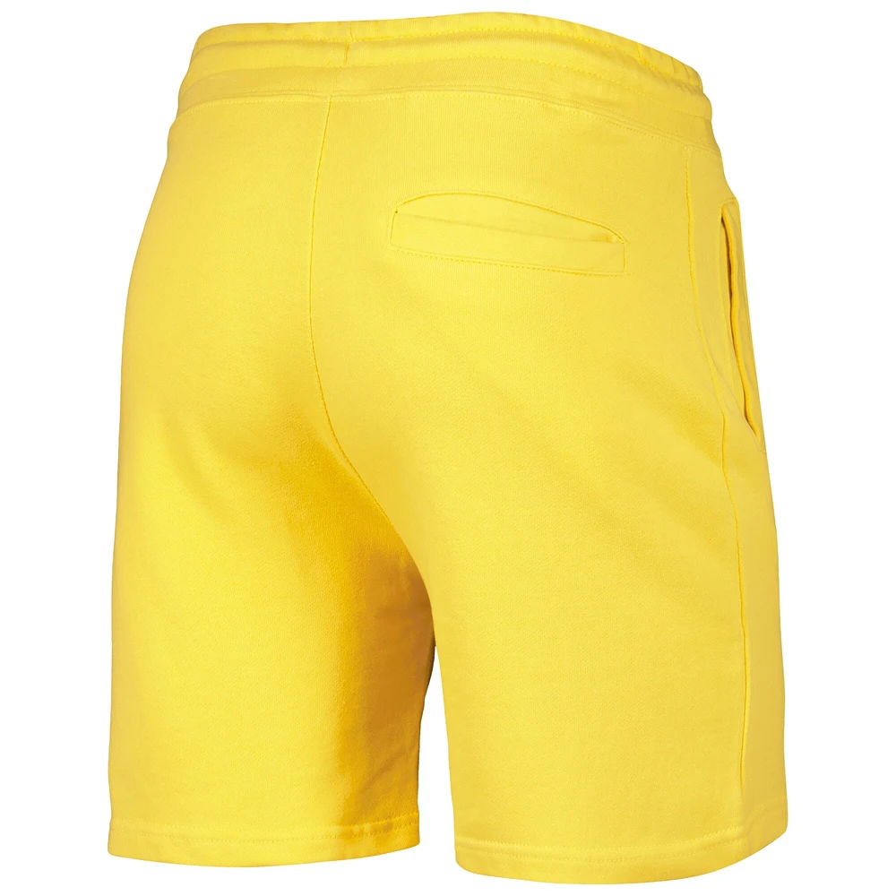 Playa Society Gold Los Angeles Sparks Legacy Logo Shorts