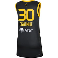 Unisex Nike Nneka Ogwumike Black Los Angeles Sparks Rebel Edition Victory Player Jersey