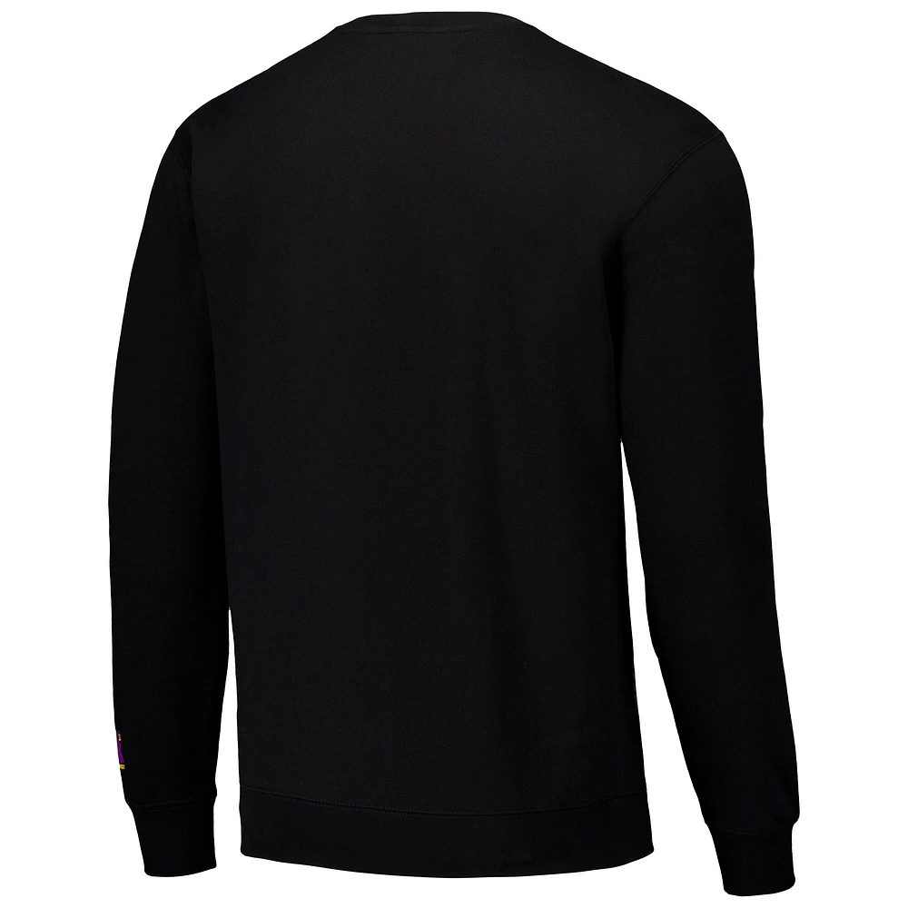 Unisex round21 Black Los Angeles Sparks City Pullover Crew Sweatshirt