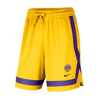 Women's Nike Yellow Los Angeles Sparks Practice Shorts