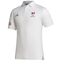 Men's adidas  White Louisiana Ragin' Cajuns 125th Anniversary Logo Polo