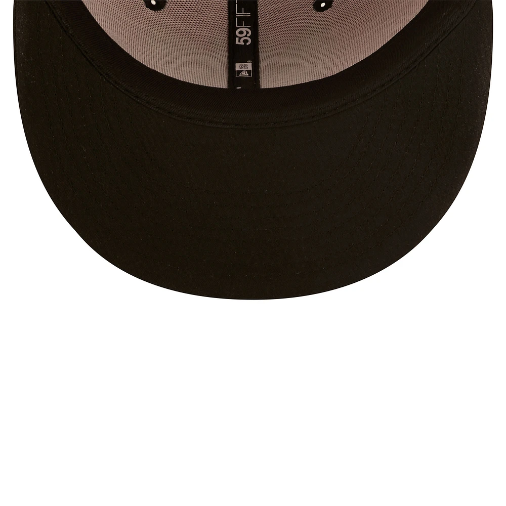 Casquette ajustée 59FIFTY Murciélagos De Louisville Copa La Diversion New Era rouge/noire pour homme