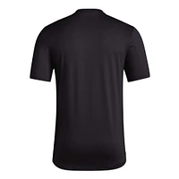 Men's adidas Black Louisville Cardinals 2023/24 AEROREADY Homeland Plate Pregame T-Shirt