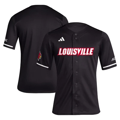 Maillot de baseball réplique adidas des Cardinals Louisville noir pour hommes
