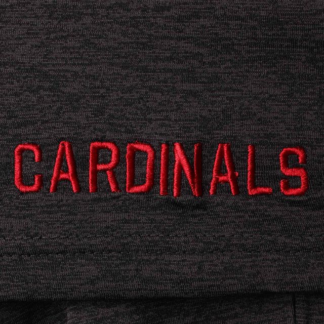 Polo pour homme Colosseum noir Louisville Cardinals Big & Tall Down Swing